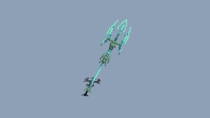 Sea Dragon's Trident 3D Model