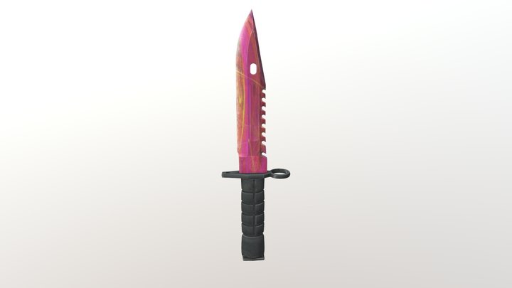 M9 Bayonet Apophysis Fade 3D Model