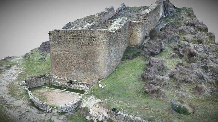 Torre del agua de la Coracha de Moya (Cuenca) 3D Model