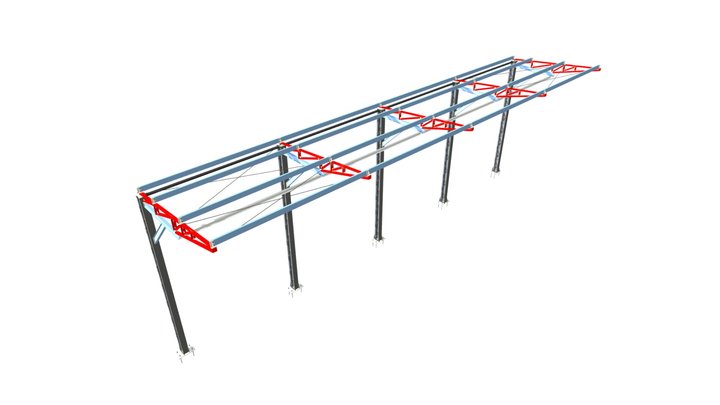 Cobertura para Trava Quedas 3D Model