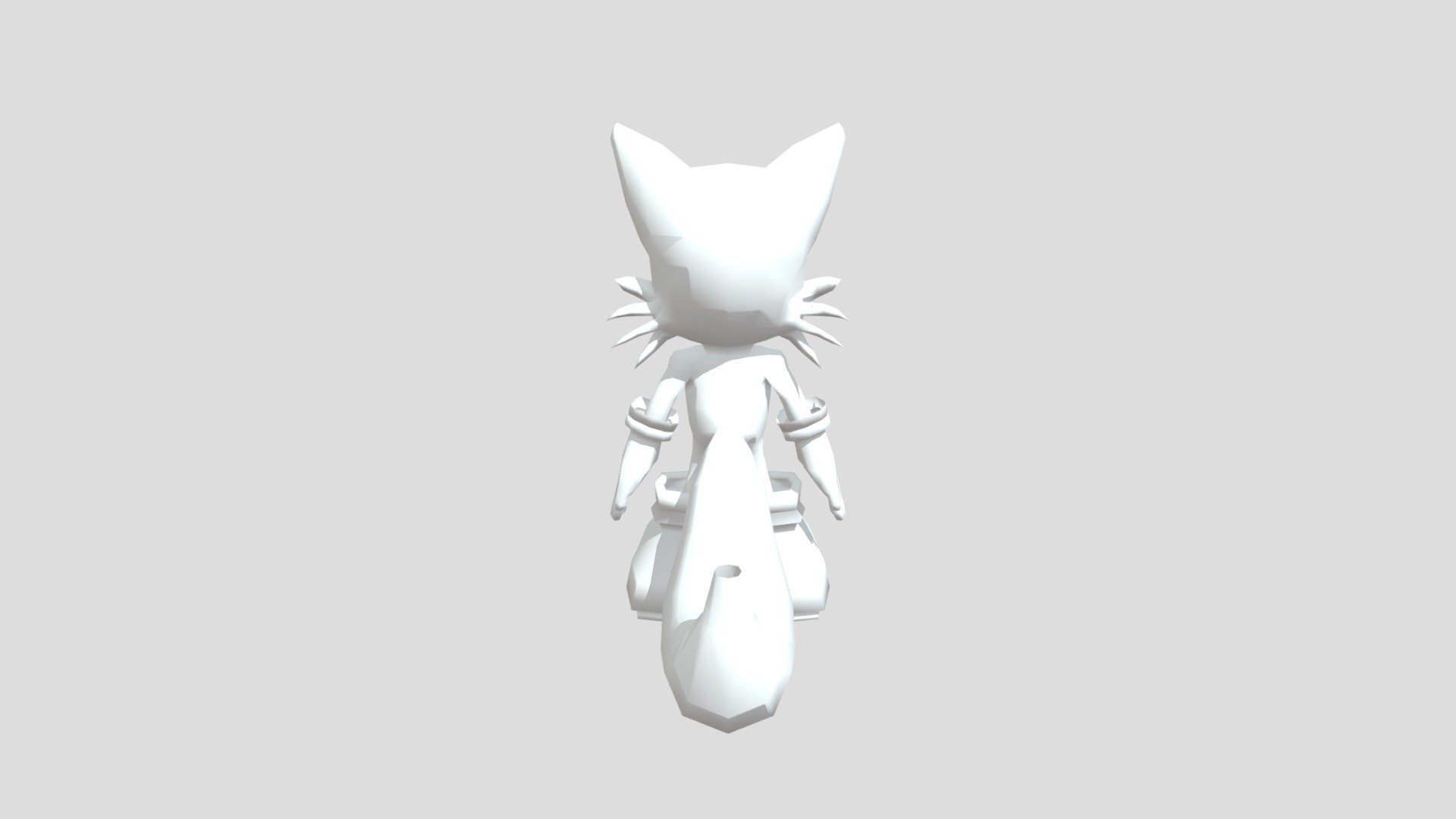 Tails Low Poly - Download Free 3D model by George Jak (@GeorgeJak ...