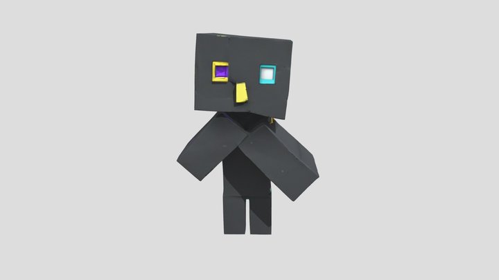 Pixel_Shadow_Hero_0807033821_texture 3D Model