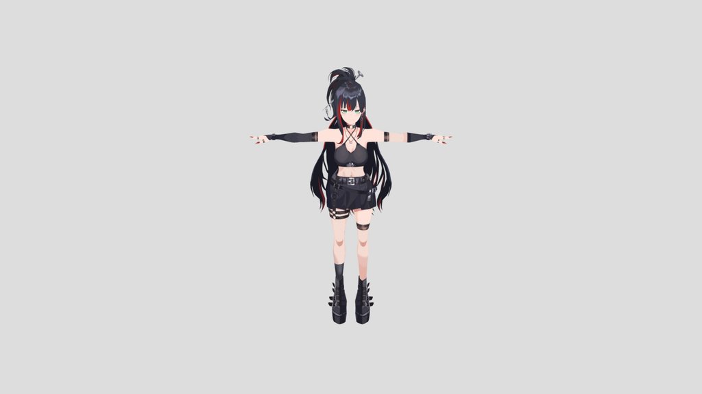 Mika Melatika from nijisanji (alt outfit)