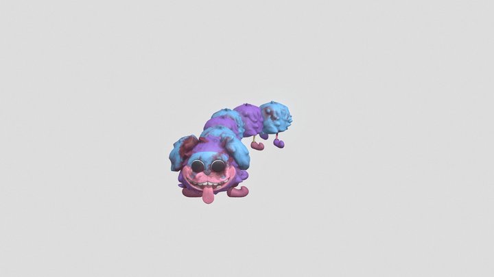 Poppy playtime PJ pug a pillar fan made 3D model 3D printable