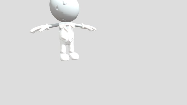 Prefab_Character_Bendy_WIAS 3D Model