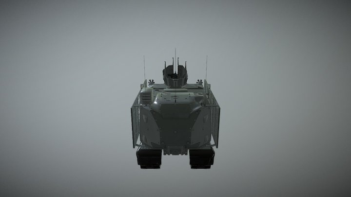 Bronco ATTC Head 3D Model