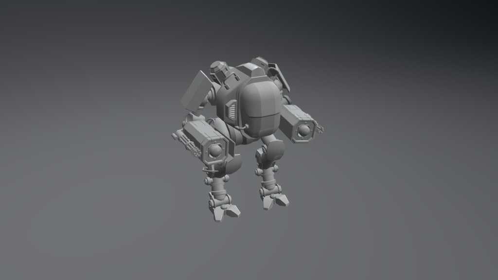 Mech idle - 3D model by balti390 [bcb9eea] - Sketchfab