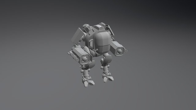 Mech idle 3D Model