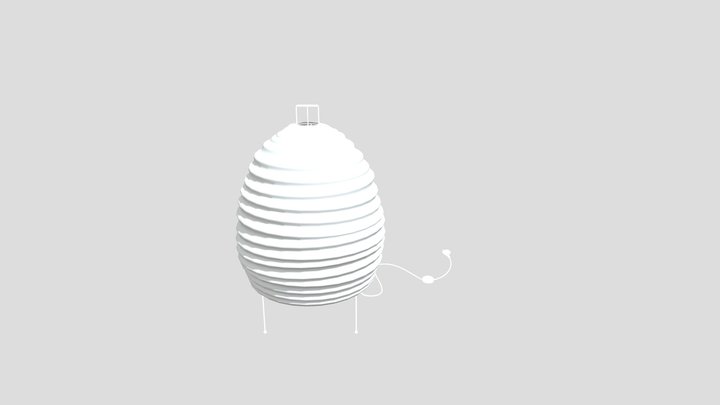 Floor Lamp Akari 20n – Modelo 3D gratuito STL