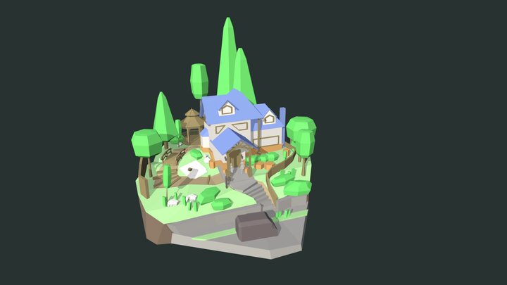 Grandma's House - Update Diorama and House 3D Model