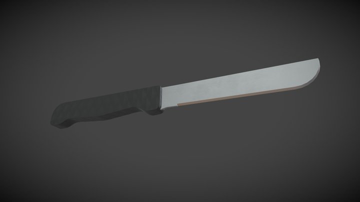Knife Model 3D Model