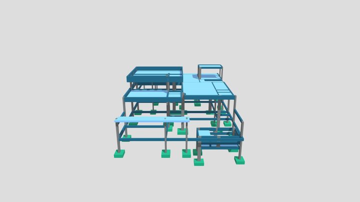 3D-DXF - GRASI E MARCOS 3D Model