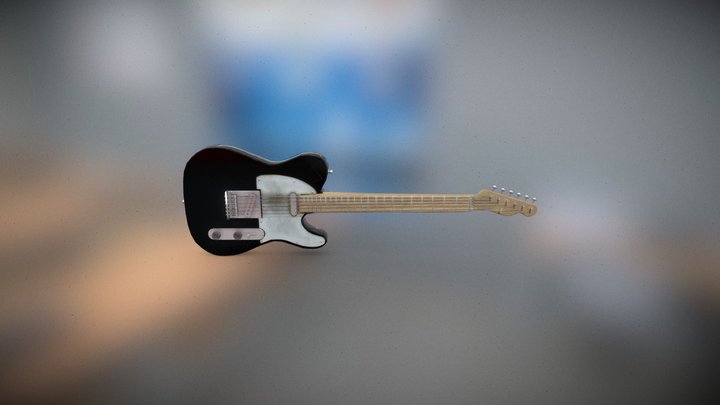 Guitar 3D Model