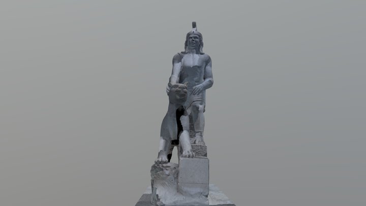 Escultura Contemporanea en Chavín de Huántar 3D Model