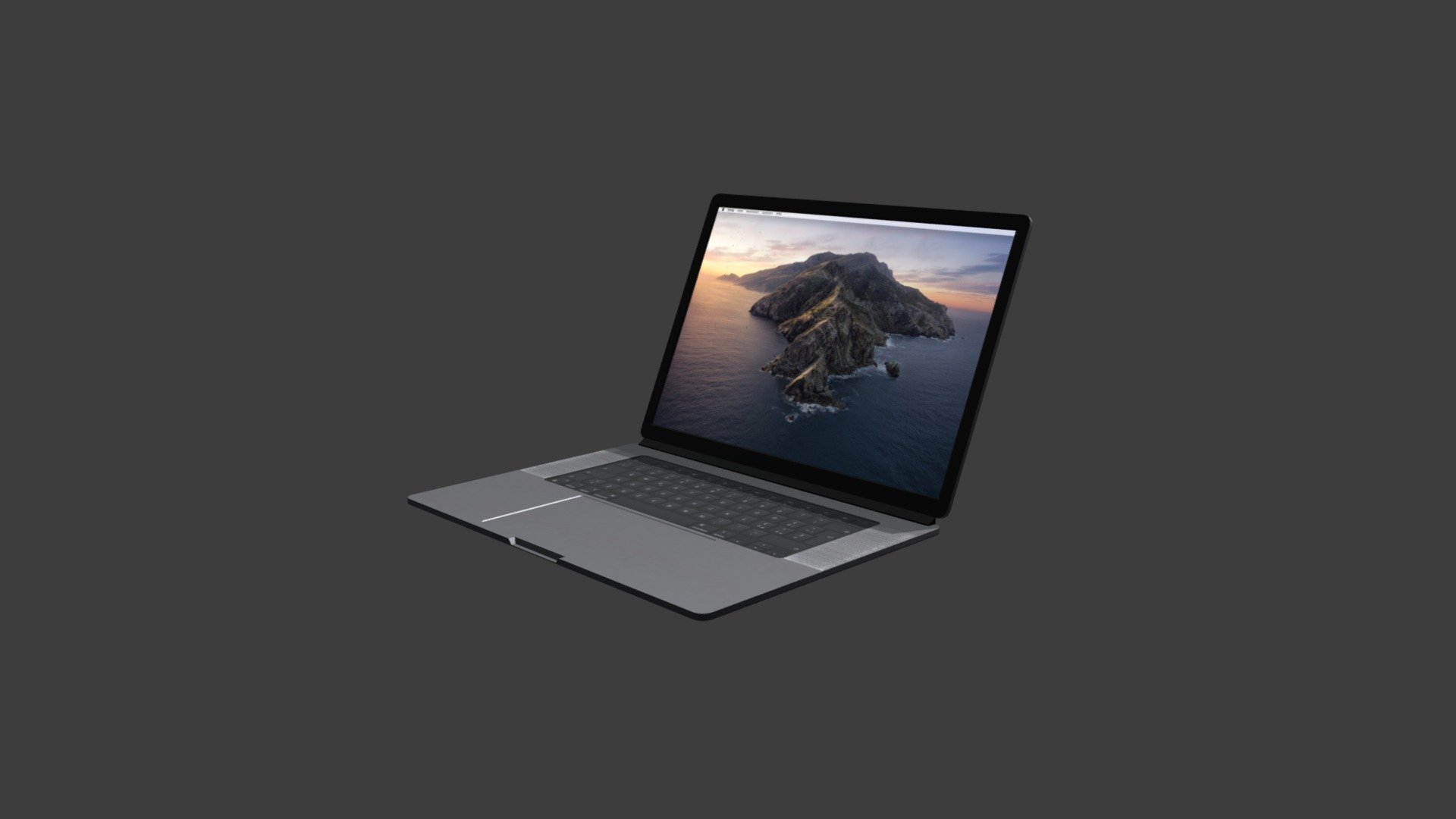 MacBook Pro Open - Download Free 3D model by NoXiou5 [bcbde62