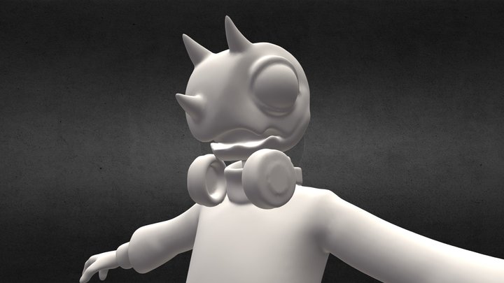 Lizard Boy 3D Model