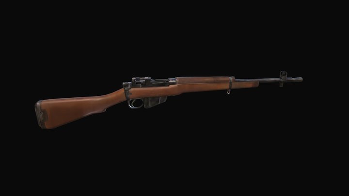 Lee-Enfield no.5 3D Model