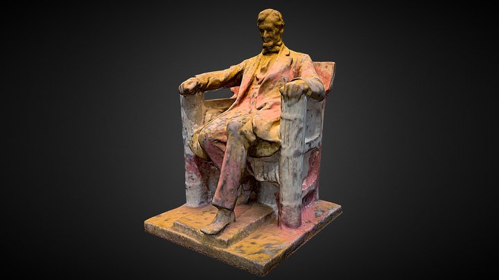 Lincoln Memorial Sketch Model – Kostenloses 3D-Modell STL
