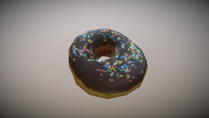 _blankRepository Photogrammetry Donut 3D Model