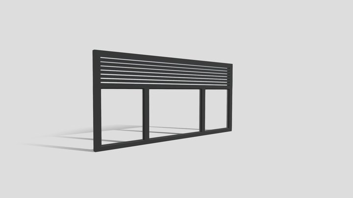 Window Glass 3D Model