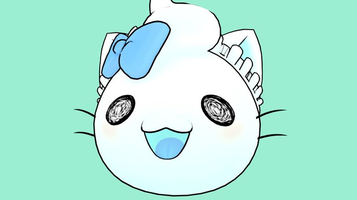 Maid Mint: Wisp 3D Model
