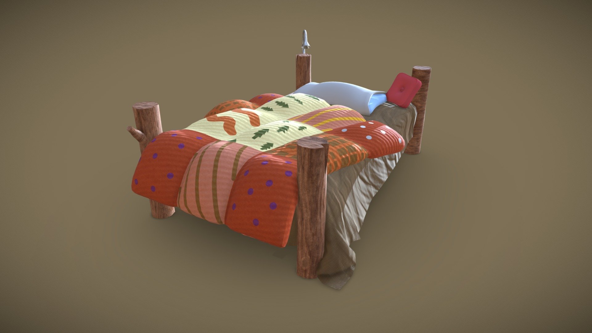 Wendy's Bed - Download Free 3D model by Mystyc [bcc3b20] - Sketchfab