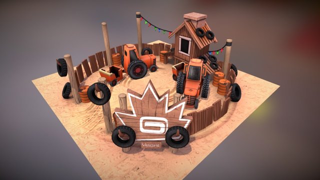 The Ranch 3D Model