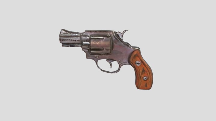 Revolver 3D Model