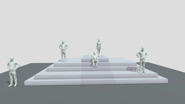 Станок центр 3D Model