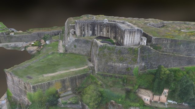 New Fortress - Corfu Greece 3D Model