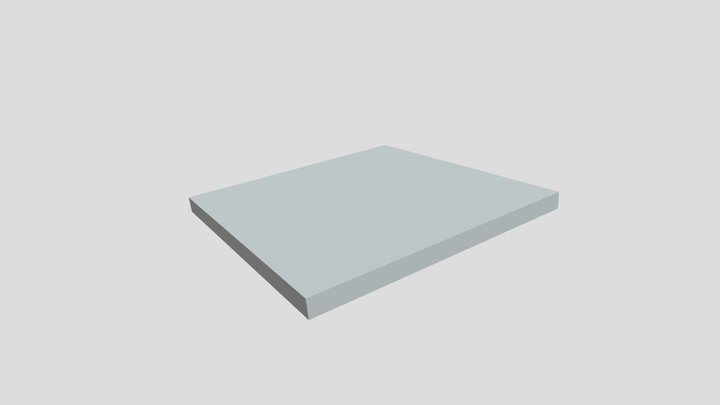 Block Square 3D Model