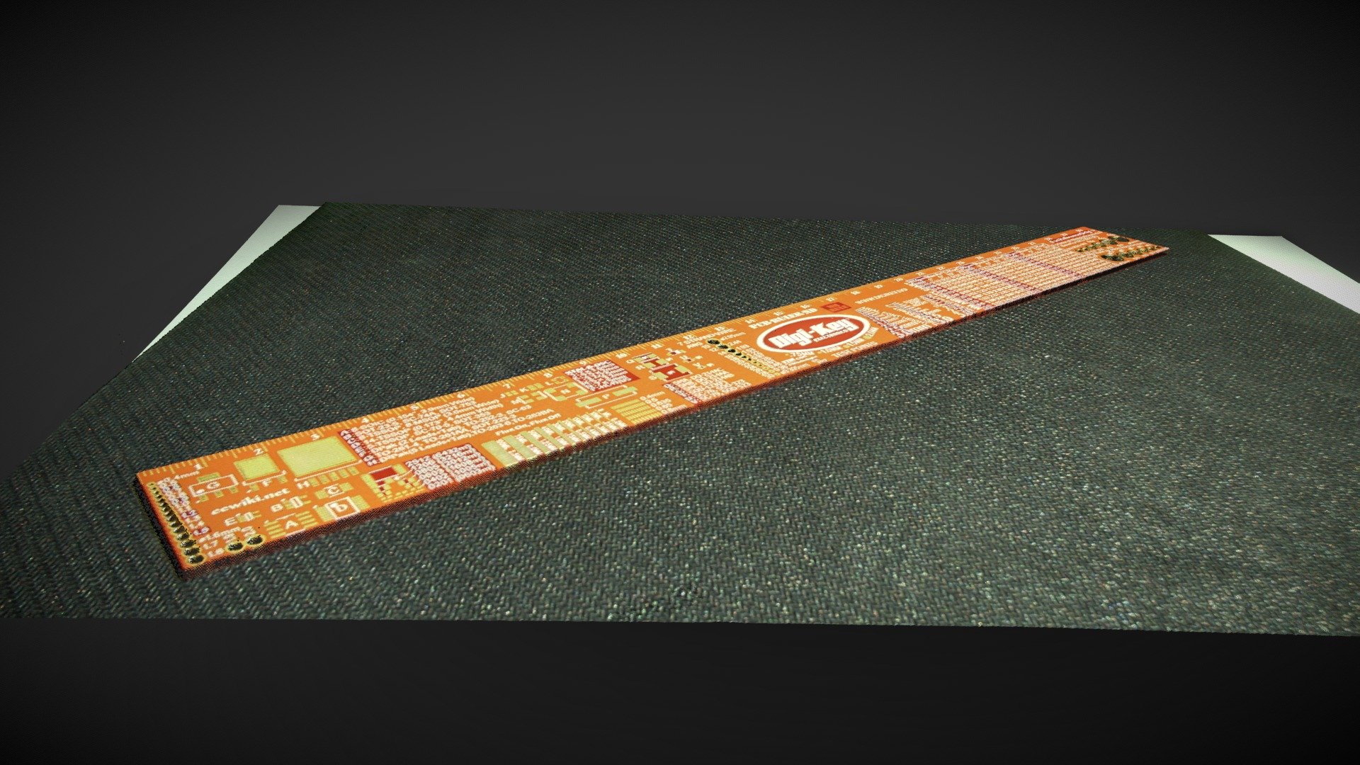 PCB ruler