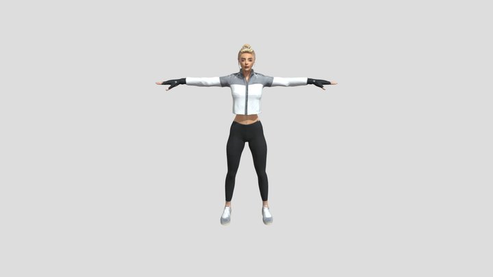 Cara Halloran (AI 2) 3D Model