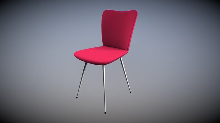 Feminine M Chair 3D Model