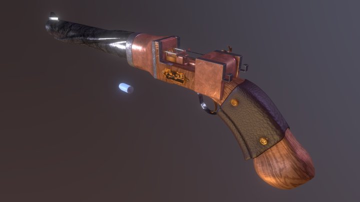 Crude Magicast 3D Model