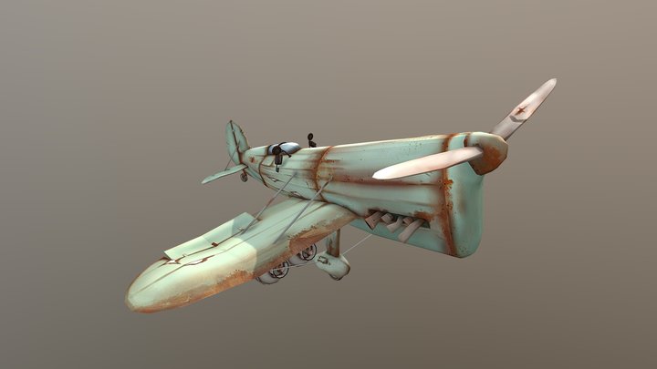 DAE Rustairborn - Miles & Atwood Special 3D Model
