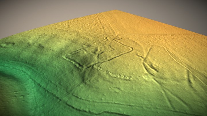 Hill Wood, Oxfordshire (UK) – Free 3D Model STL