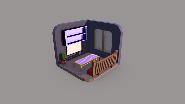 CASA PINTADA 3D Model