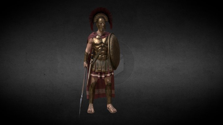 Hoplite 3D Model