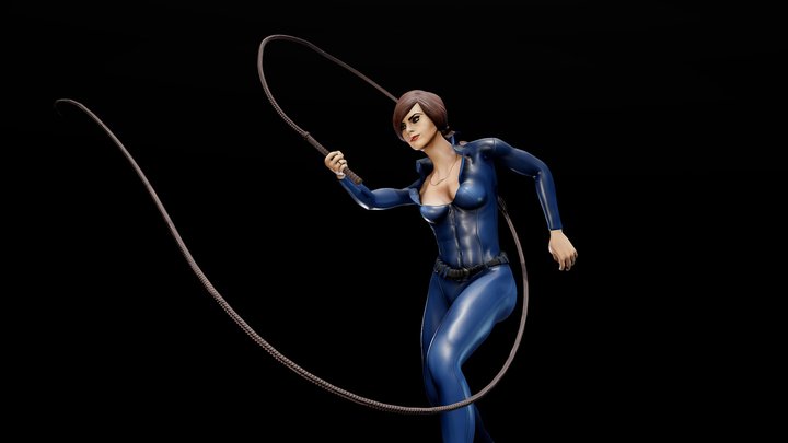 Danger Girl Sidney Savage 3D Model