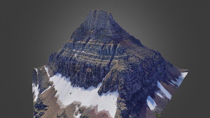 Reynolds Mountain 3D Model
