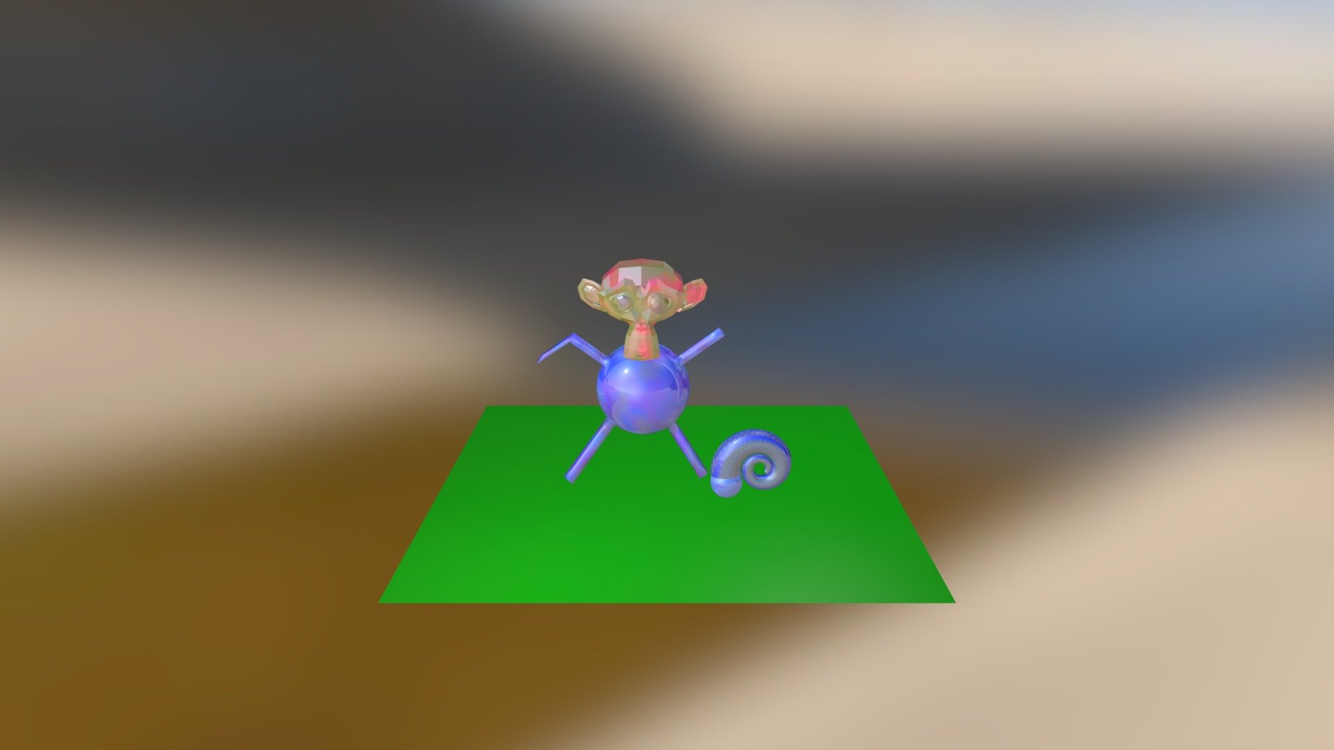 Suzanne with snail