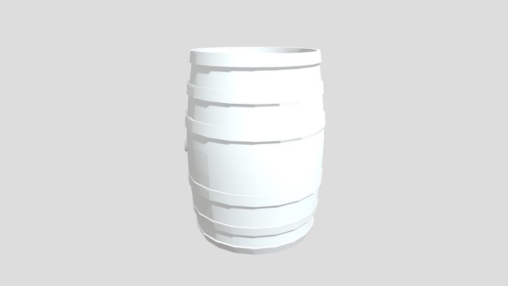 Barrel 3D Model
