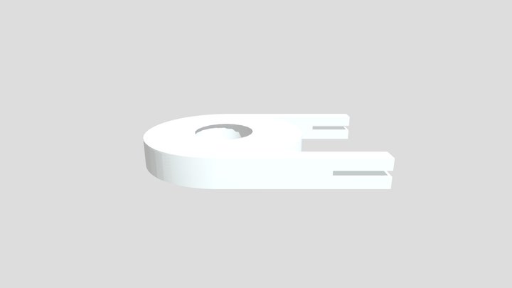 ID holder key 3D Model