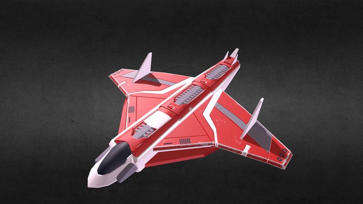 StarVenus SSS Space Ship 3D Model