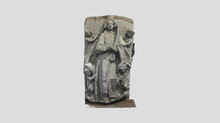 Escultura (Basílica de Nuestra Señora del Coro) 3D Model