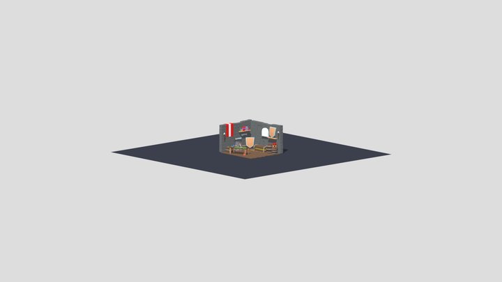 Secret Room 3D Model