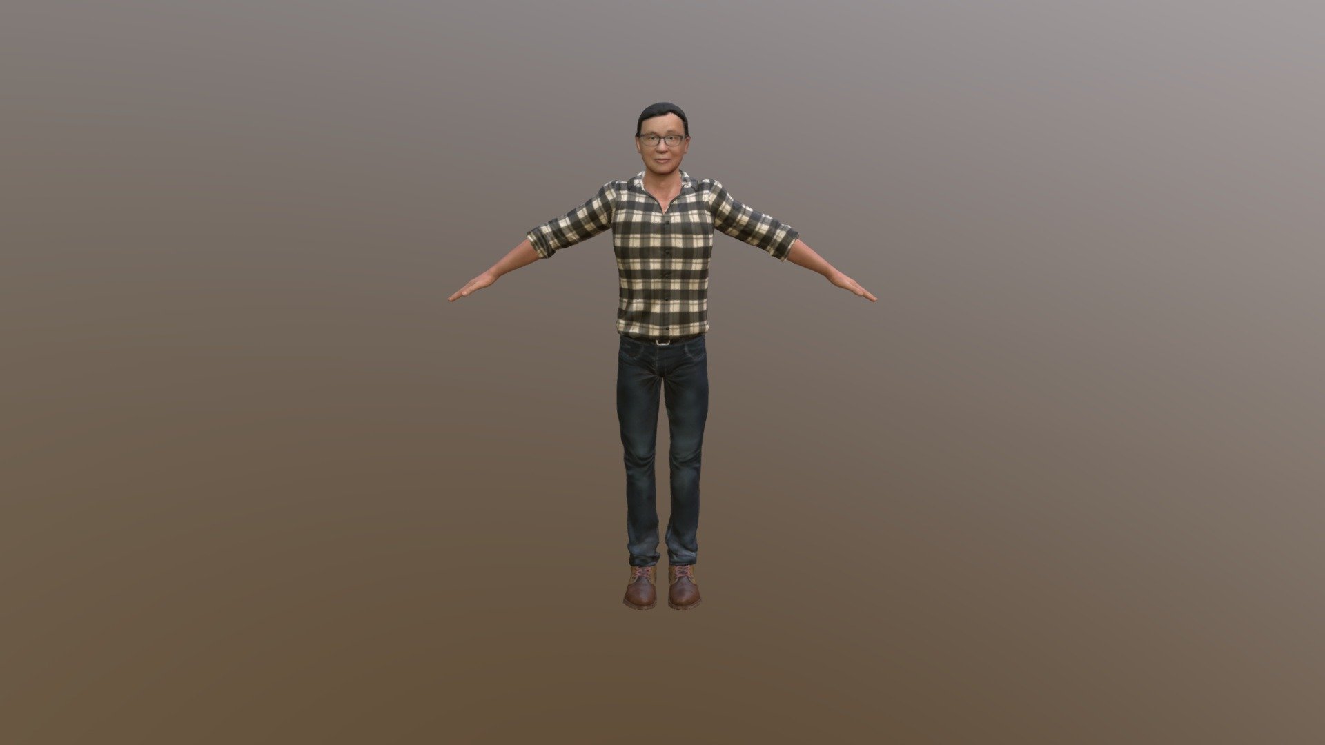 Pan_cc3_auto_out_to_blender_reto__blender_1 - Download Free 3D model by ...
