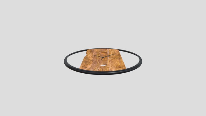 Wood Clock