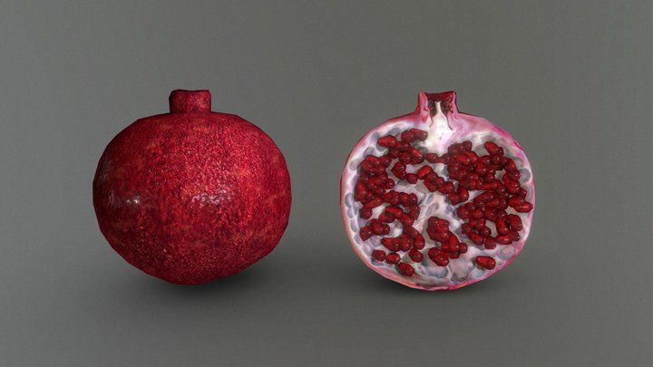 Pomegranate – Free 3D Model STL